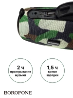 Беспроводная колонка Borofone BR4 ( зелёный )
