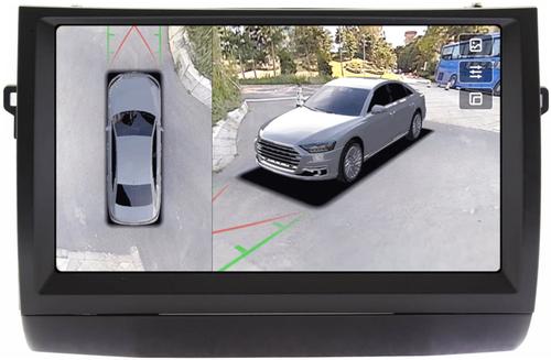 Магнитола для Toyota Prius 20 2003-2011 (вниз, авто с JBL) - Teyes CC3-2K-360 на Android 10, Быстрая, 2K QLED, CarPlay, 4G SIM-слот, 4 камеры в комплекте