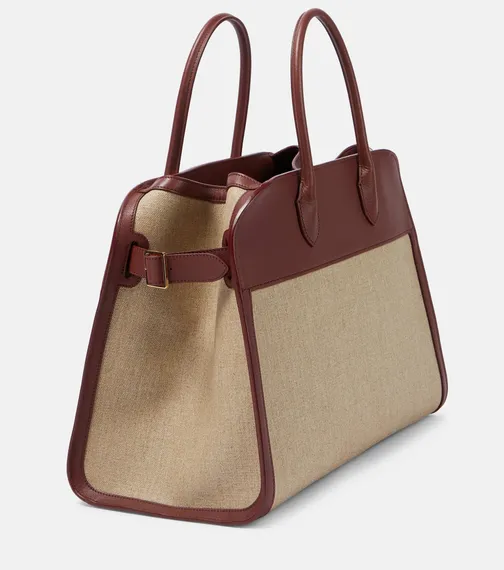 Сумка-тоут The Row Soft Margaux 15 бордовый