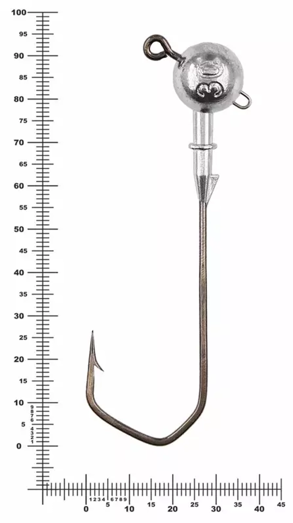 Джиг некрашеный Stinger Eye Jig, крючок Vido Craft VD-079 10/0 (3шт/уп)
