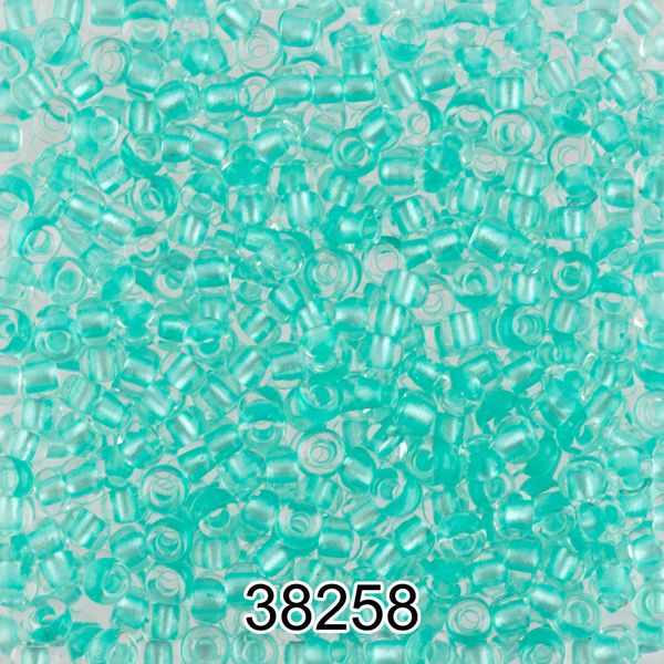 Бисер Preciosa 10/0 (2.3 мм), 500 г, 38258 (Ф364) св.зеленый
