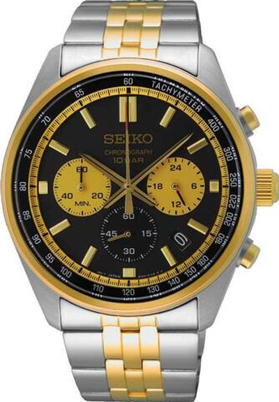 Японские наручные часы Seiko SSB430 с хронографом