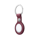 Тканевый брелок с заводным кольцом Apple FineWoven Key Ring для AirTag, Mulberry (Красная шелковица)