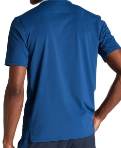 Мужское теннисное поло Wilson Challengers Technical - blue quartz