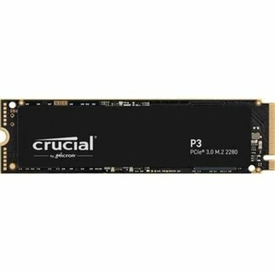 SSD CRUCIAL P3, 500 ГБ, M.2, PCIe, NVMe, CT500P3SSD8