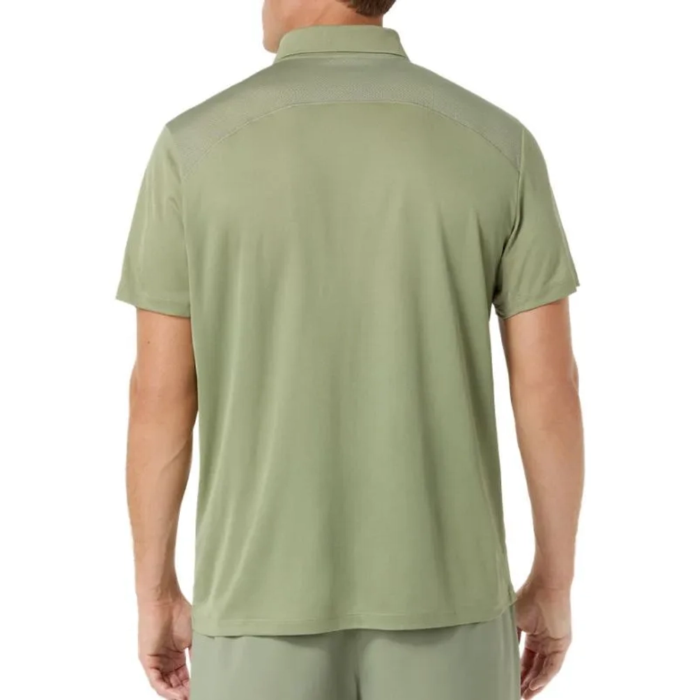 Теннисная футболка Asics Court Polo - khaki green
