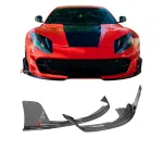 Карбоновая губа переднего бампера для Ferrari 812 Superfast GTS 2017-2024 Феррари