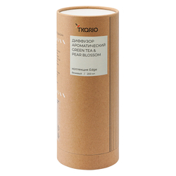 Диффузор ароматический 200мл Tkano Edge Green tea & Pear blossom бежевый