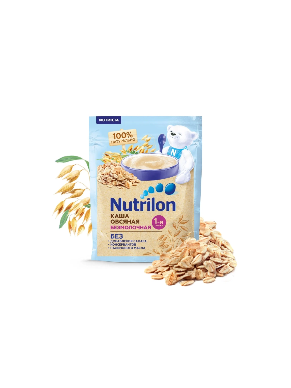 Каша Nutrilon безмолочная овсяная 180 г с 5 месяцев