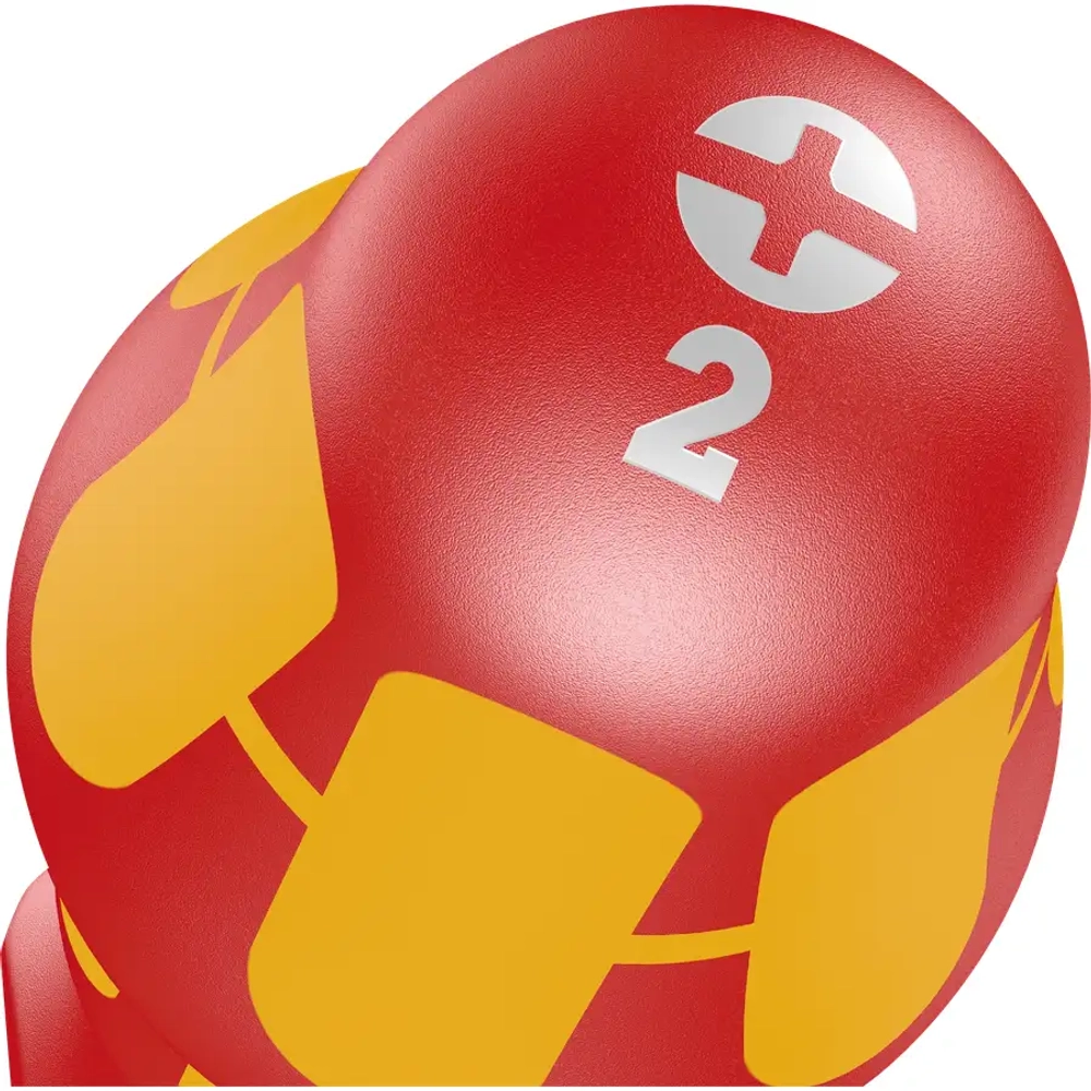 Изолированная отвёртка для винтов PlusMinus 162 iS PH/S # 2x100 мм WERA 05006456001