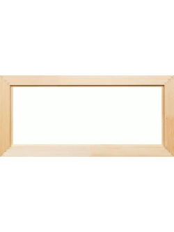Деревянная рама 25x50 для картин на подрамнике сеч. 40x18