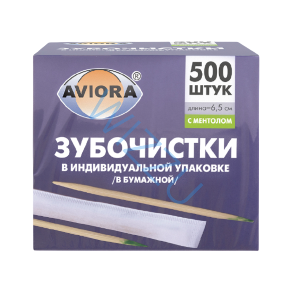 Зубочистки в индувидуальной упаковке 500\50
