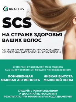 Шампунь натуральный лечебный, 250 мл