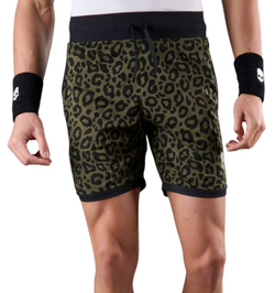 Мужские теннисные шорты Hydrogen Panther Tech Shorts - зеленый