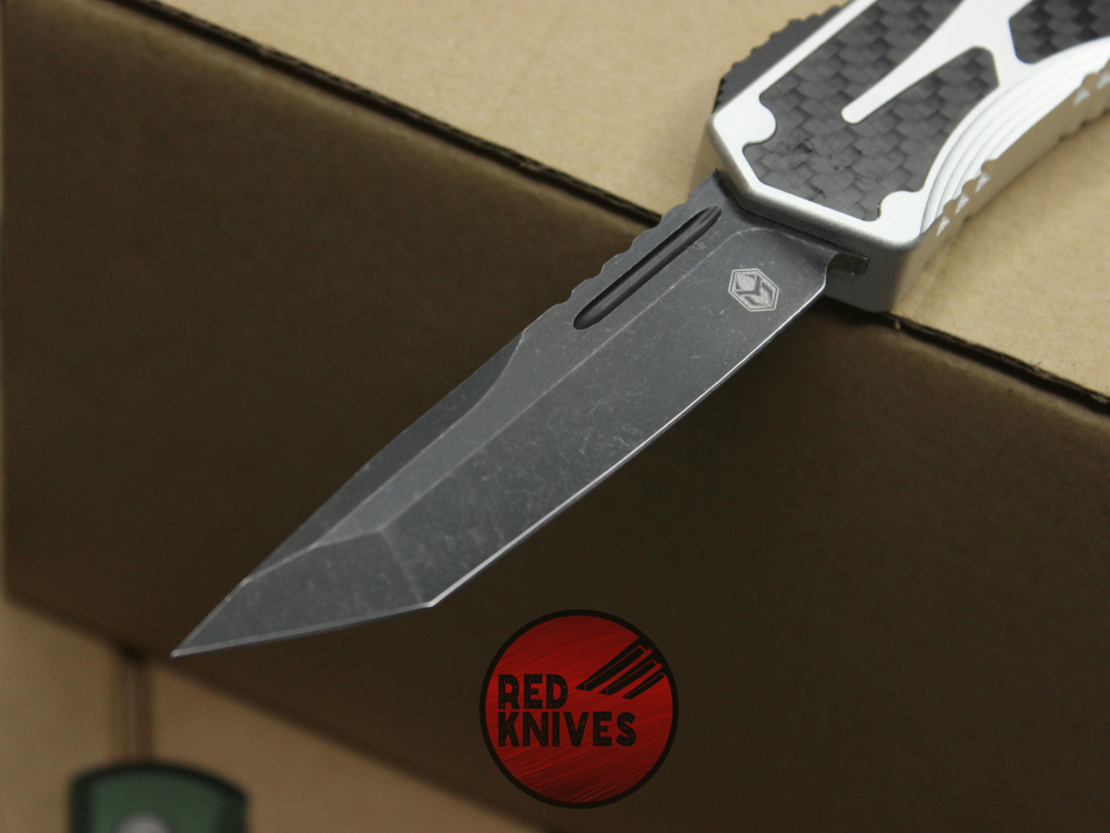 Нож Heretic Knives Colossus T/E - светлая рукоять , темный танто клинок