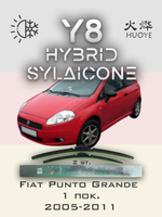 Щетки стеклоочистителя HUOYE Y8 650/400 мм на Fiat GrandePunto | Pinch tab