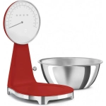 Весы кухонные Smeg KSF01RDWW красный