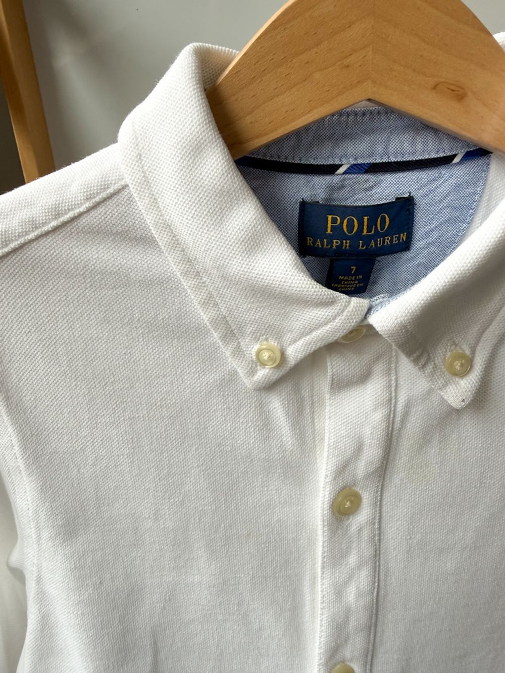 Хлопковая рубашка Polo Ralph Lauren, 122
