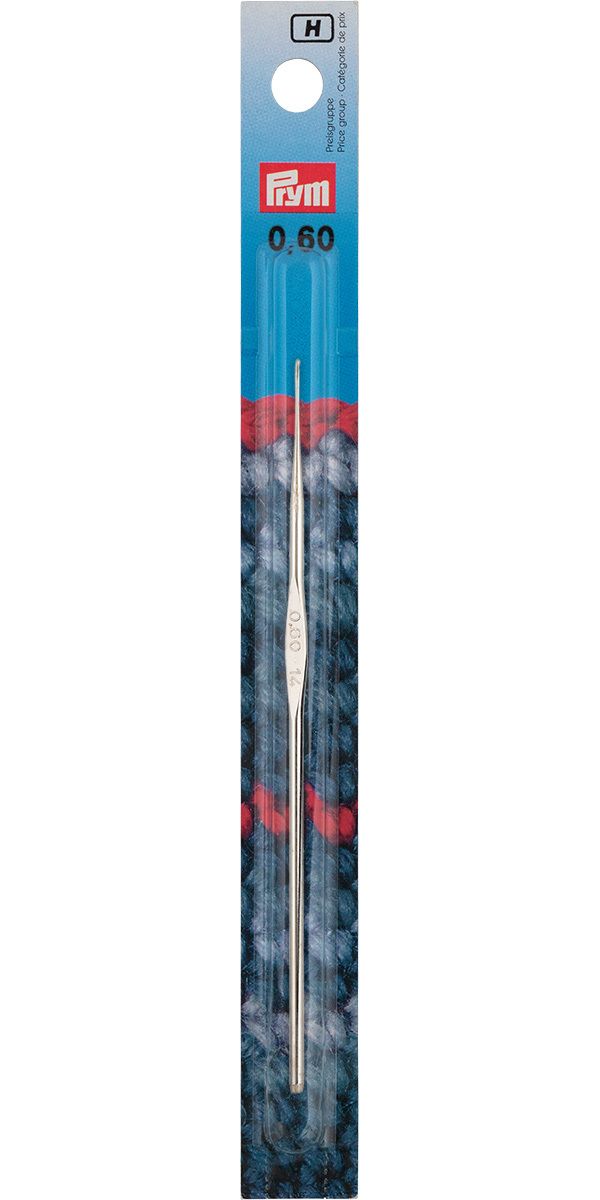 Крючок для вязания сталь ⌀0.6 мм, 12.5 см, Prym Imra 175851