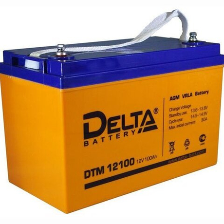 DTM 12100 L Delta Аккумулятор герметичный свинцово-кислотный
