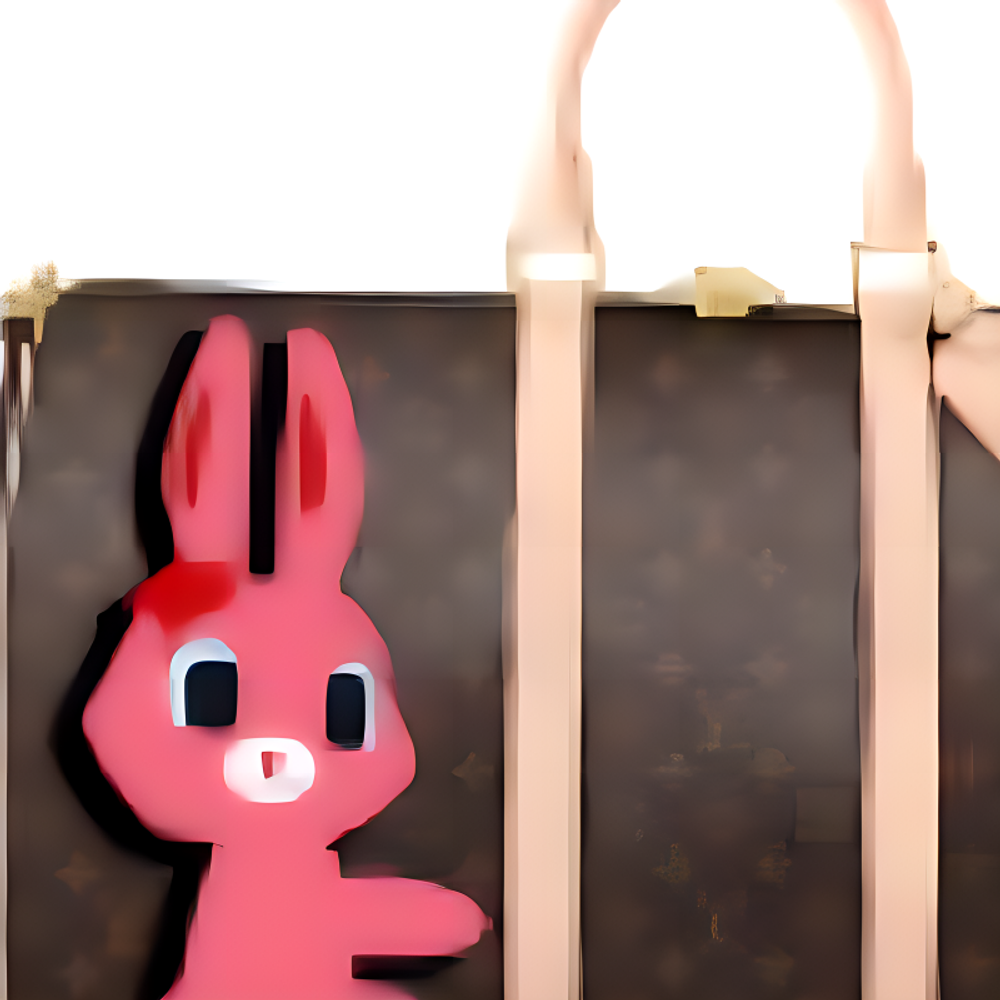 LOUIS VUITTON Sun Yitian Collaboration Keepall Leather Trim One Shoulder Crossbody Handheld Travel Bag Women"s Brown