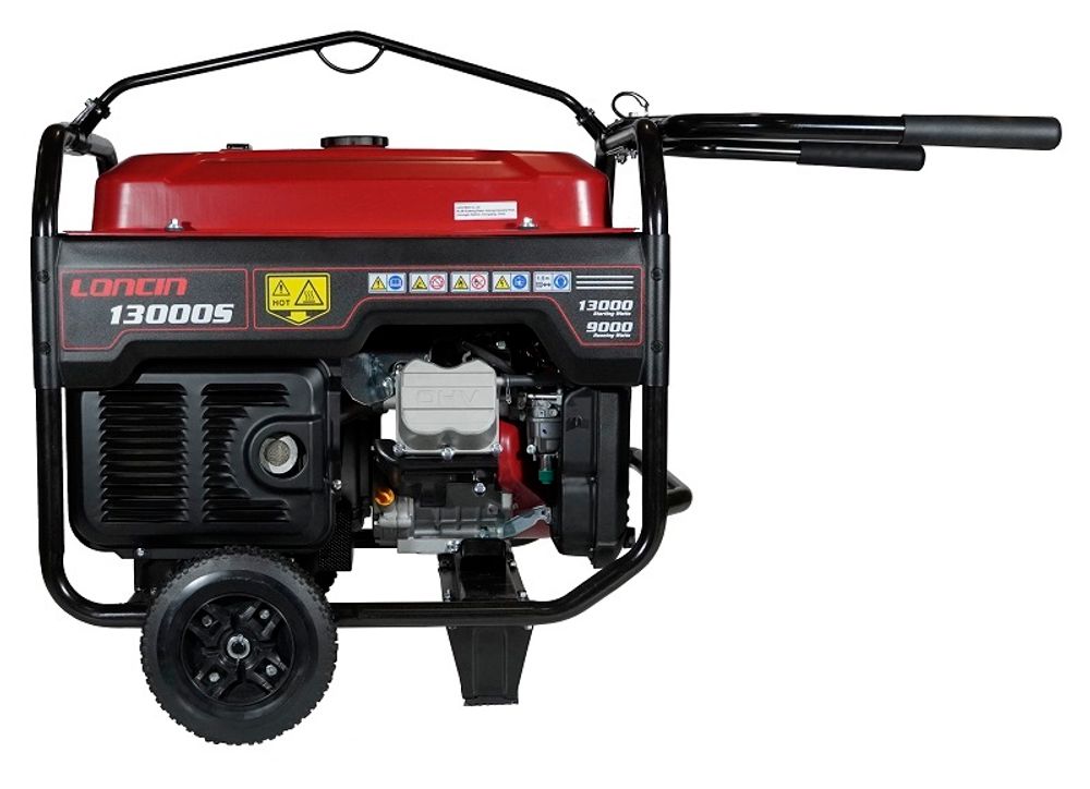 Генератор бензиновый Loncin LC13000S - [9 кВт / 380V] трехфазный