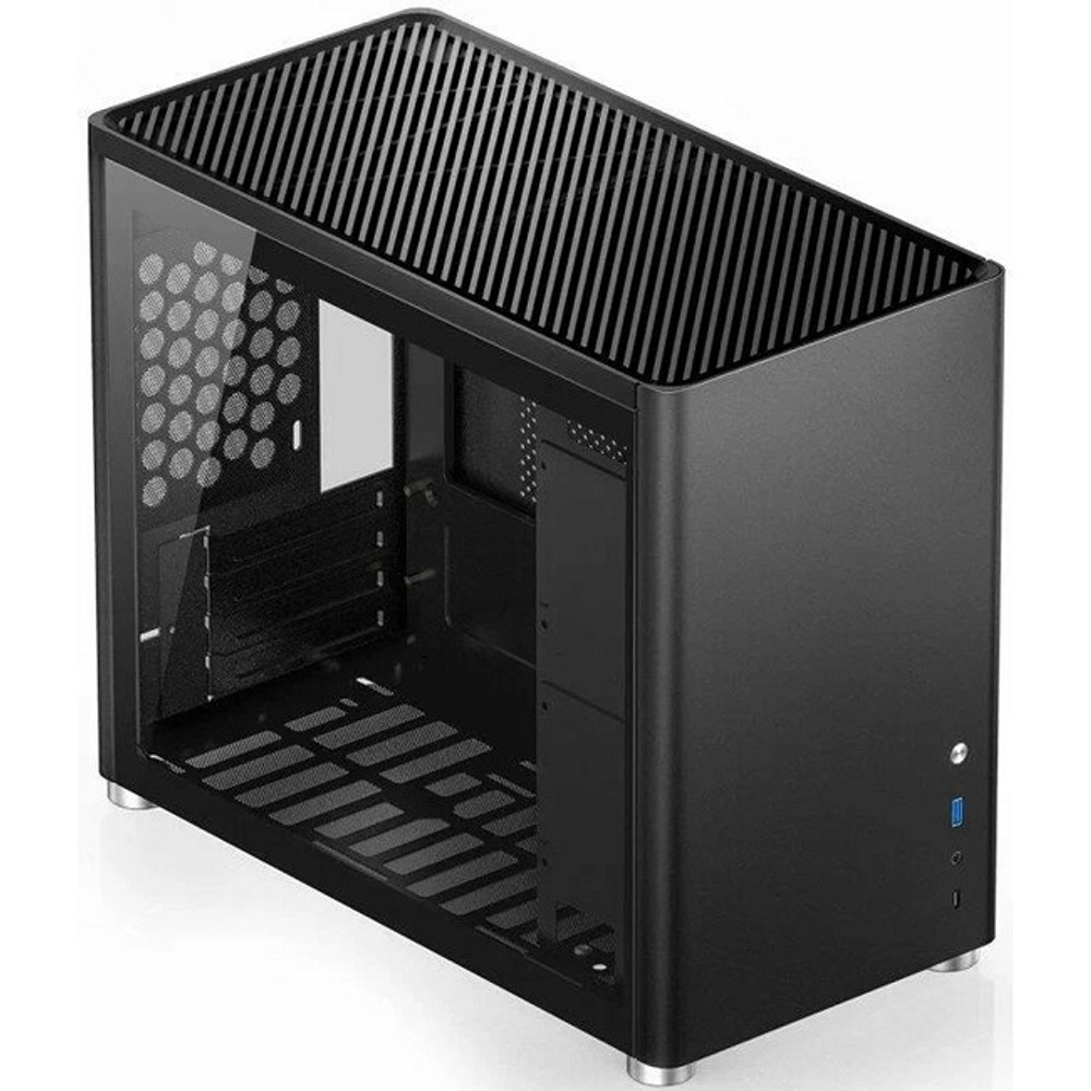 Корпус Mini-Tower JONSBO D30 TG, Micro-ATX, без Б.П, черный (D30 Black)