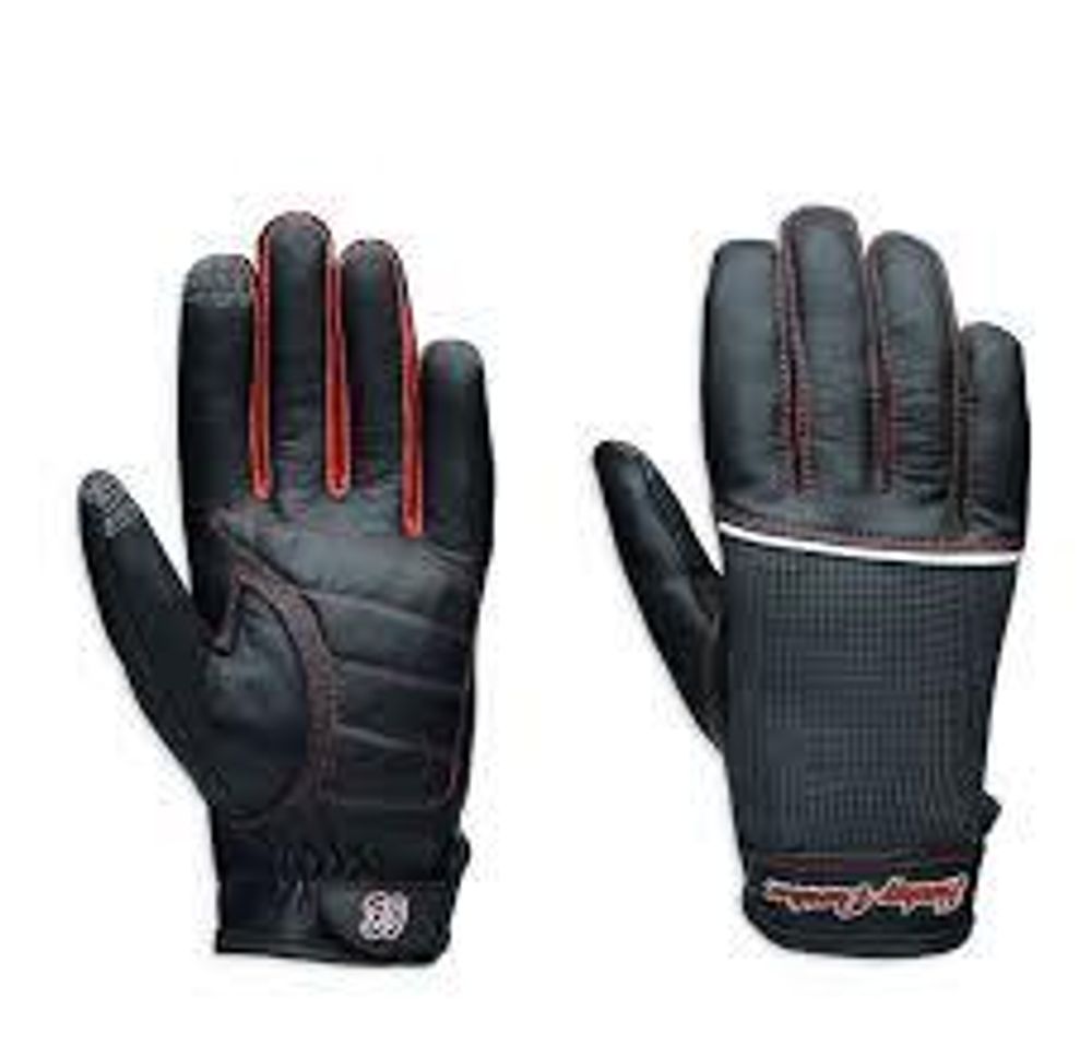Перчатки Mesh Full-Finger Harley-Davidson Перчатки Mesh Full-Finger Harley-Davidson
