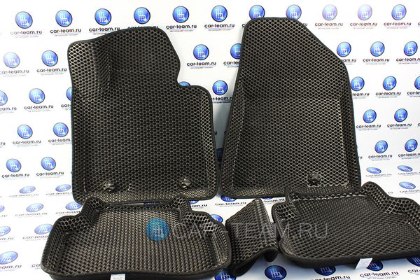 Коврики в салон формованные EVA (ЕВА) 3D "Боратекс" для Kia Sportage IV, Hyundai Tucson III (оригинал)