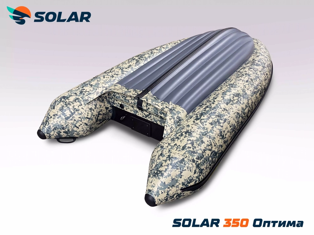 Лодка надувная моторная solar-350 к (оптима)