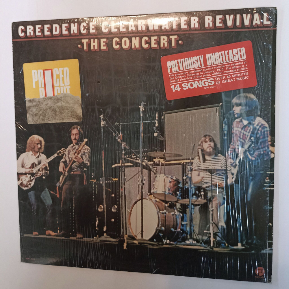 Винтажная виниловая пластинка LP Creedence Clearwater Revival The Royal Albert Hall Concert (USA 1980)