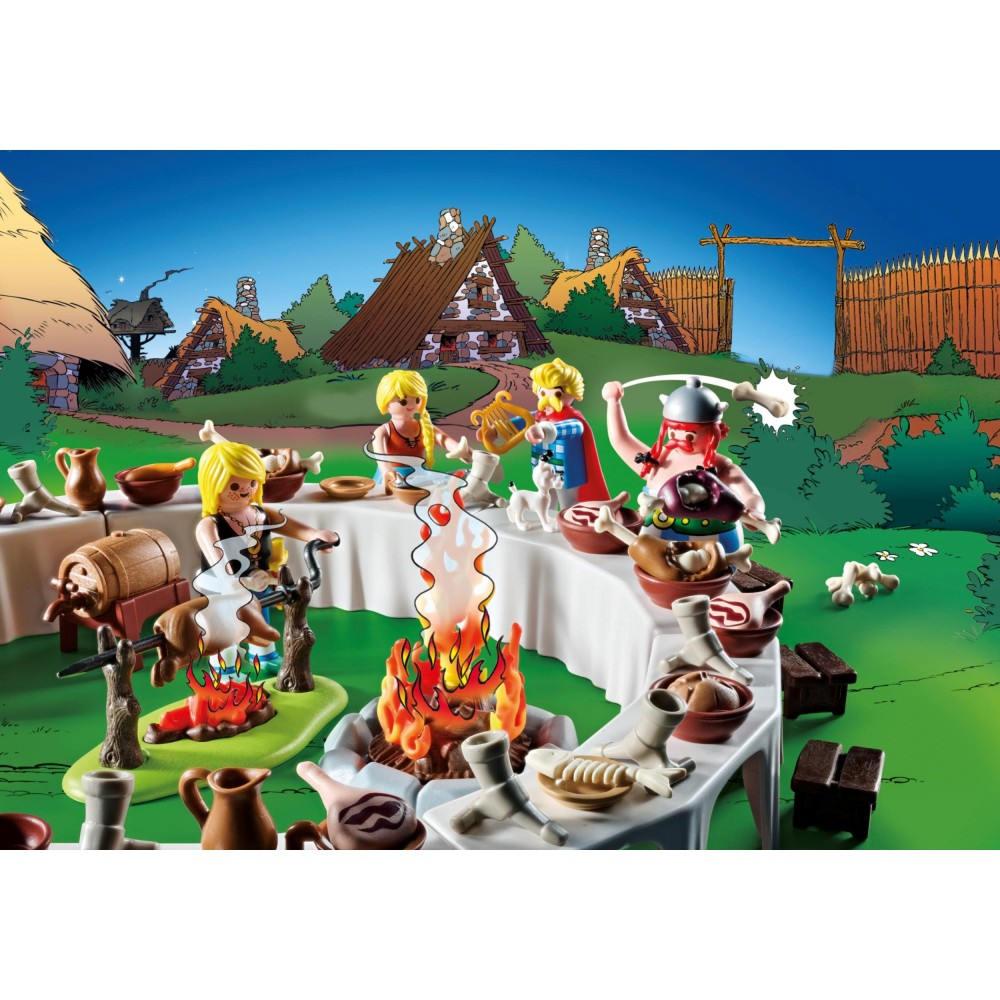 Playmobil Asterix 71827 Деревенский пир 159 деталей