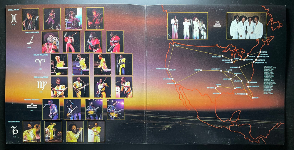 Commodores ‎– Live! 2Lp (США 1977г.)
