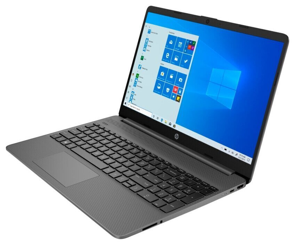 Ноутбук HP 15s-eq1068ur. Конфигурация: AMD Athlon Silver 3050U/4GB/256GB SSD/AMD Radeon/FHD/Win 11