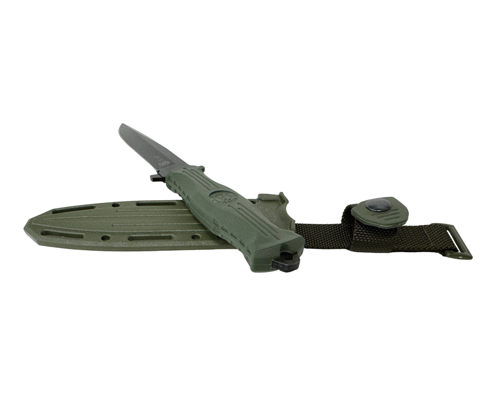 Нож НР-18 Кизляр 014306, сталь AUS-8, Elastron хаки, арт.03190
