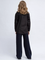 Школьная рубашка классическая oversize