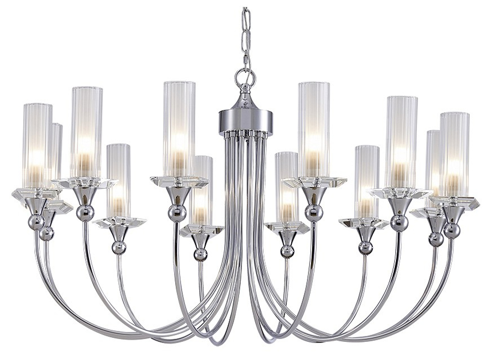 Подвесная люстра Newport 4580 4586+6/С chrome