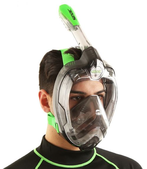 Маска полнолицевая Seac Sub Magica Black/Lime