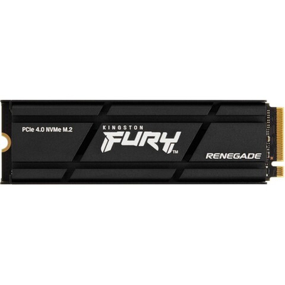 Твердотельный накопитель SSD 500GB Kingston Fury Renegade M.2 2280 PCIe 4.0 x4 NVMe R7300/W3900MB/s, Heatsink