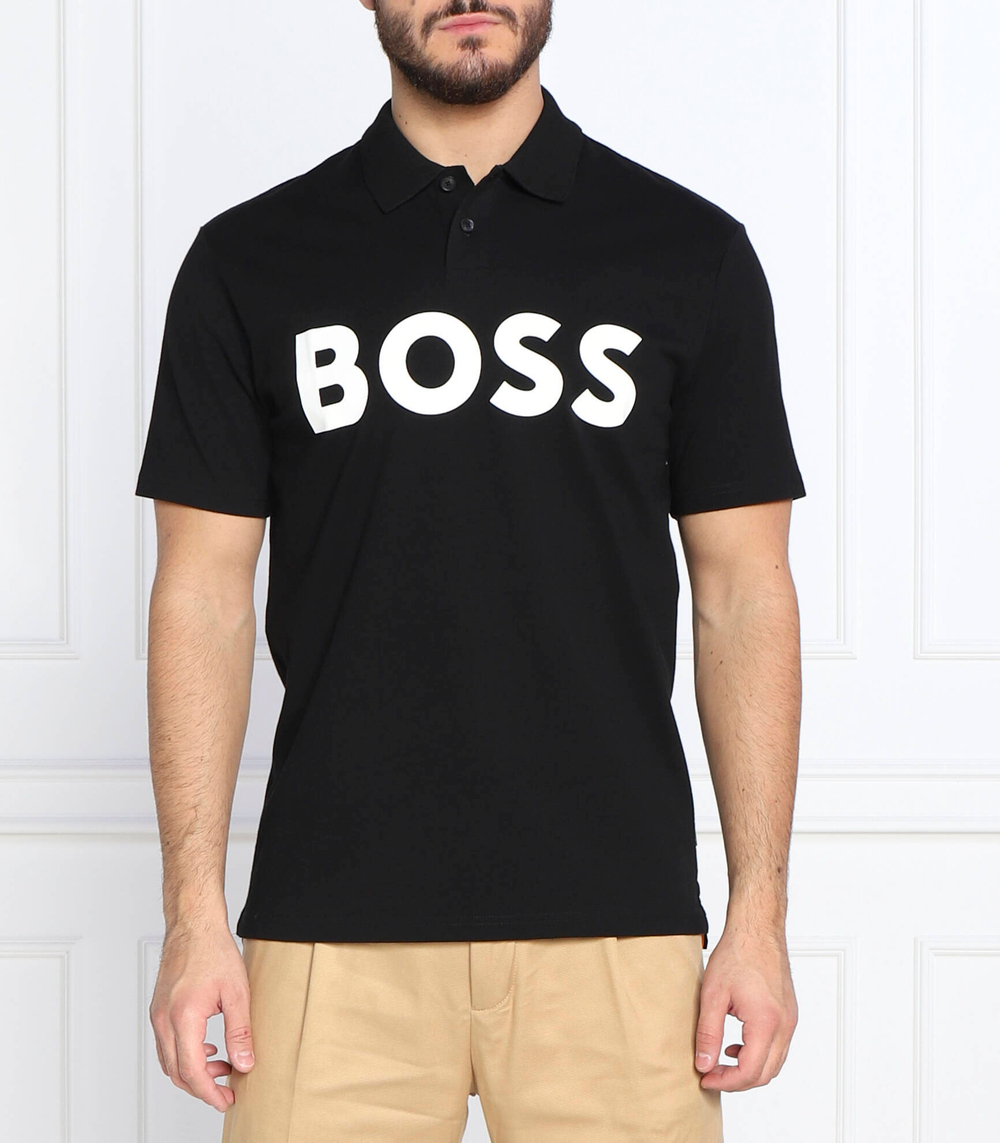 поло pebiglogo BOSS ORANGE - красный(50476993)
