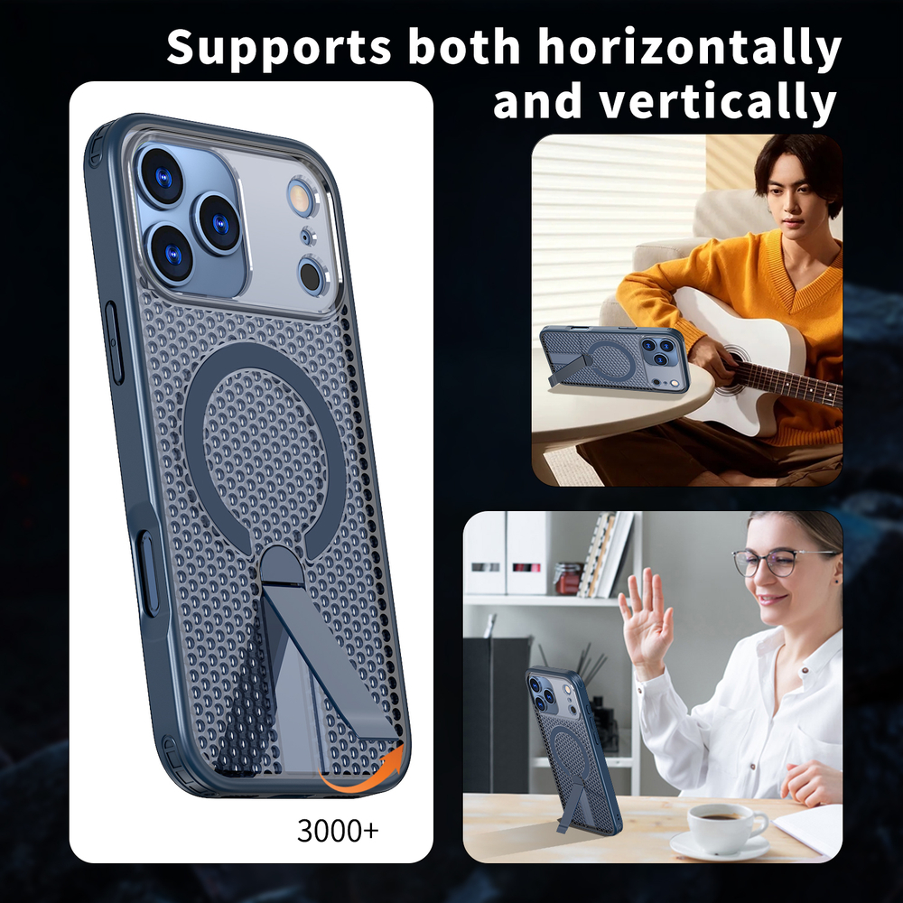 Прозрачный чехол Mesh Pro Magnetic Case для iPhone 17 Pro