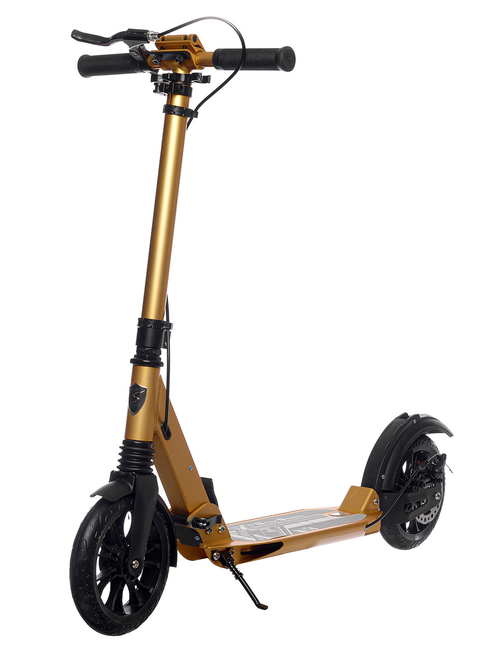 Самокат Urban Scooter Original tm Disc Bronze, (2024), с дисковым тормозом, складной, городской, двухколесный