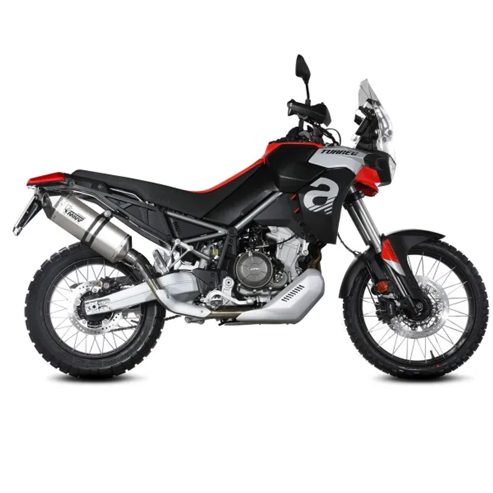 A.017.LRT MIVV SPEED EDGE TITANIUM APPROVED SLIP-ON SILENCER (TUAREG 660)