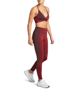 Leginsy Björn Borg Borg Two-Tone High Waist Tights W - красный