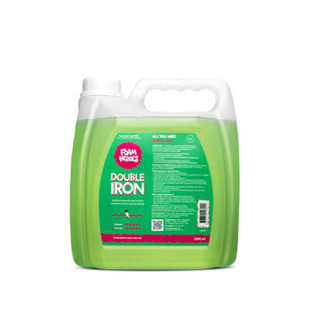 FHB077 Foam Heroes Double Iron, 3л (Очиститель металлических вкраплений) FHB077 Foam Heroes Double Iron, 3л (Очиститель металлических вкраплений)