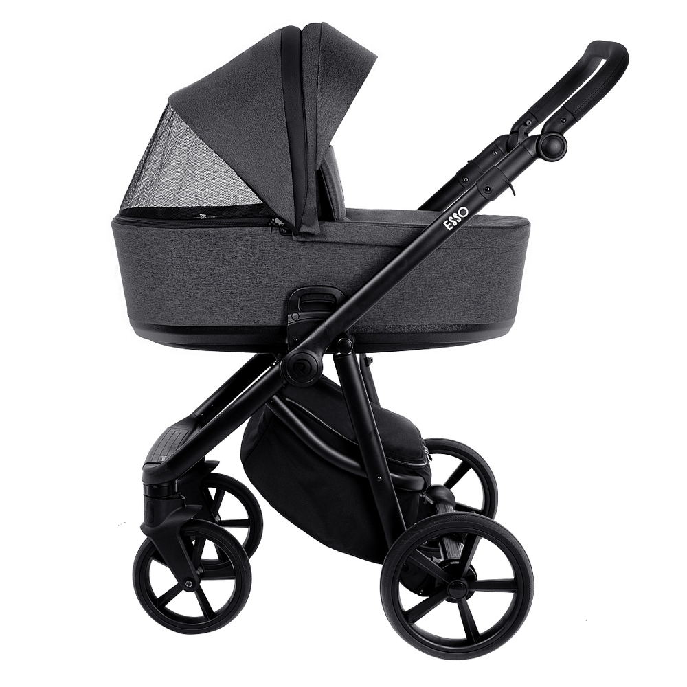 ROAN Коляска 2 в1 Esso Grey/Black