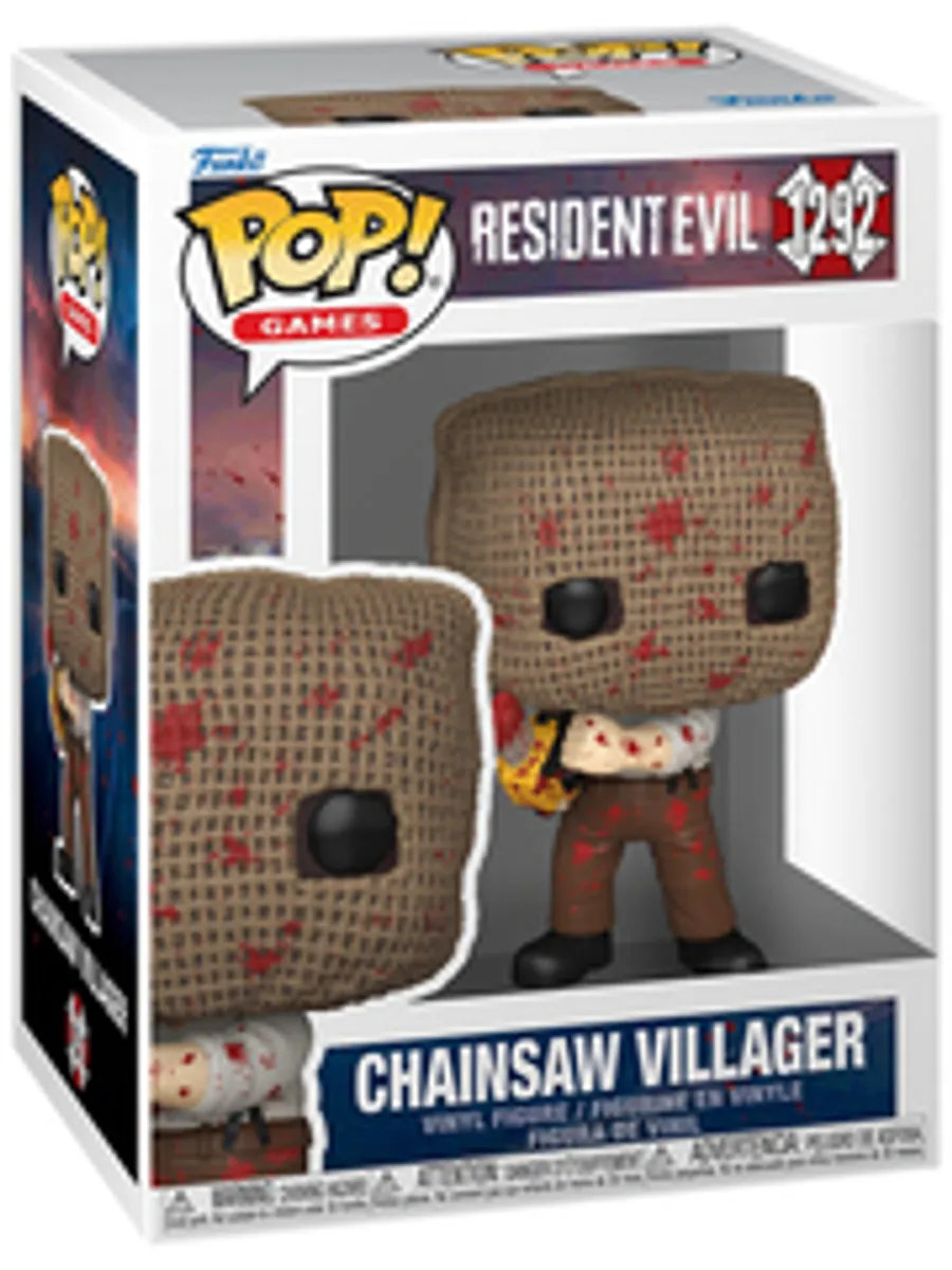 Funko POP! Resident Evil: Chainsaw Villager (1292)