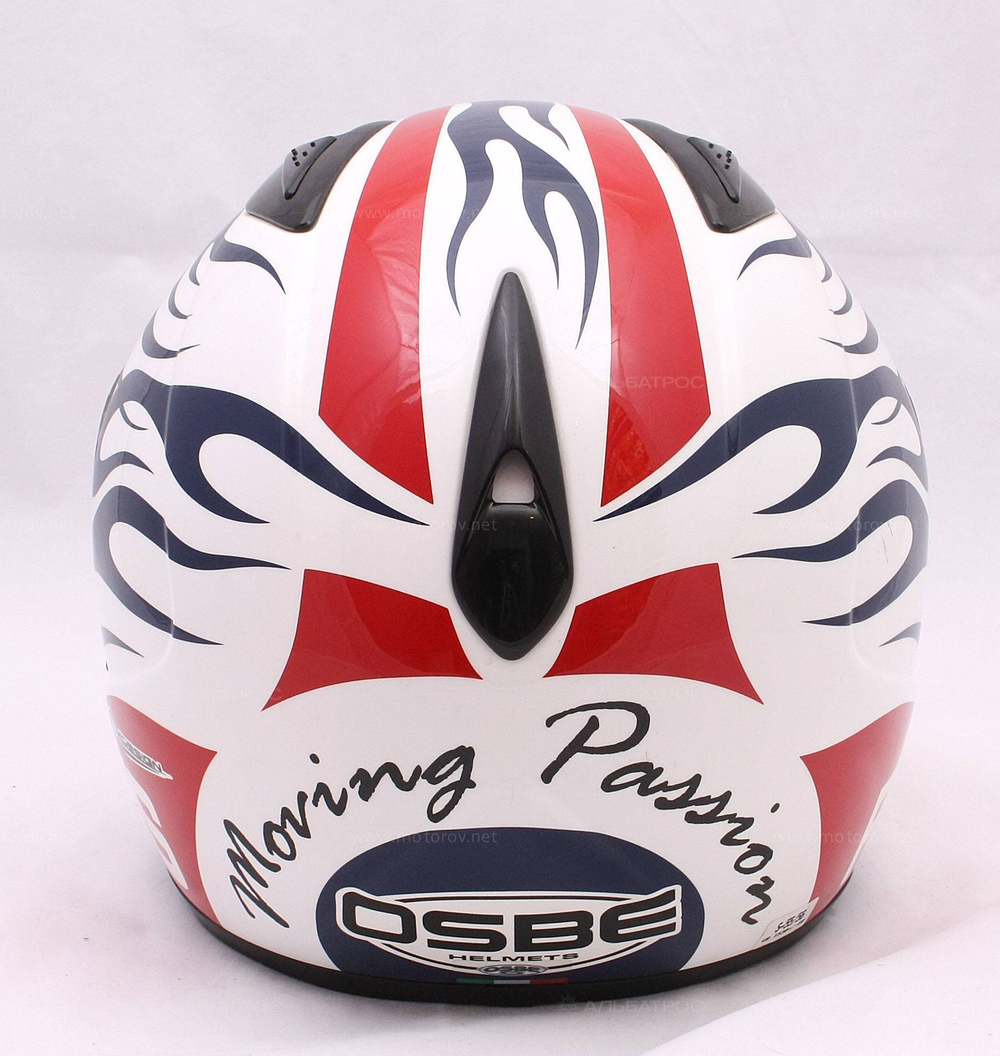 Шлем интеграл OSBE FASTER WHITE PEARL