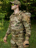 Рюкзак Fortress с подсумками Navy Multicam 40 литров
