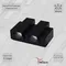 Архитектурная подсветка  86846-9.2-004TL LED4*1W BK Reluce